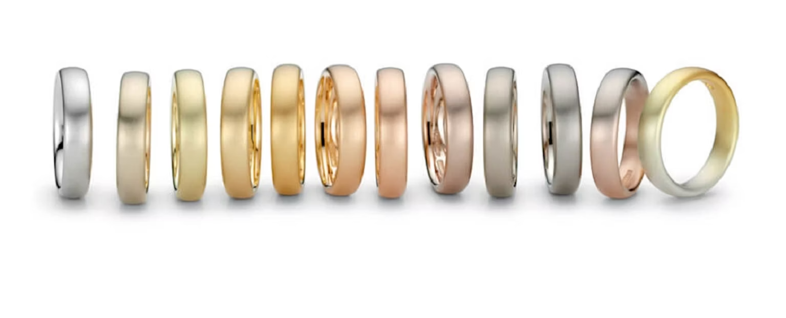 Niessing – Gold- und Platinfarben